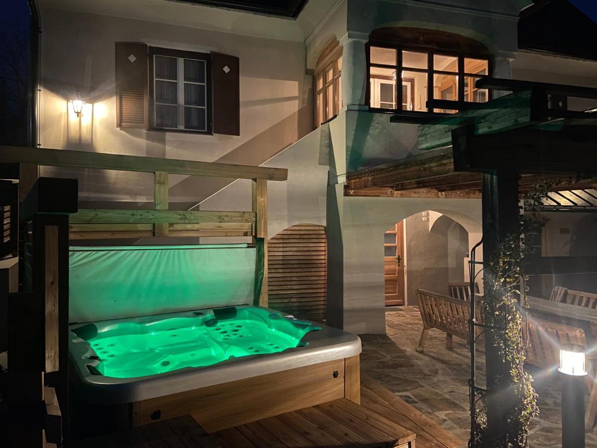 Das "Ferienhaus Eibiswald" Landhaus Refugium Im Schilcherland - Sauna Und Spa Bagian luar foto