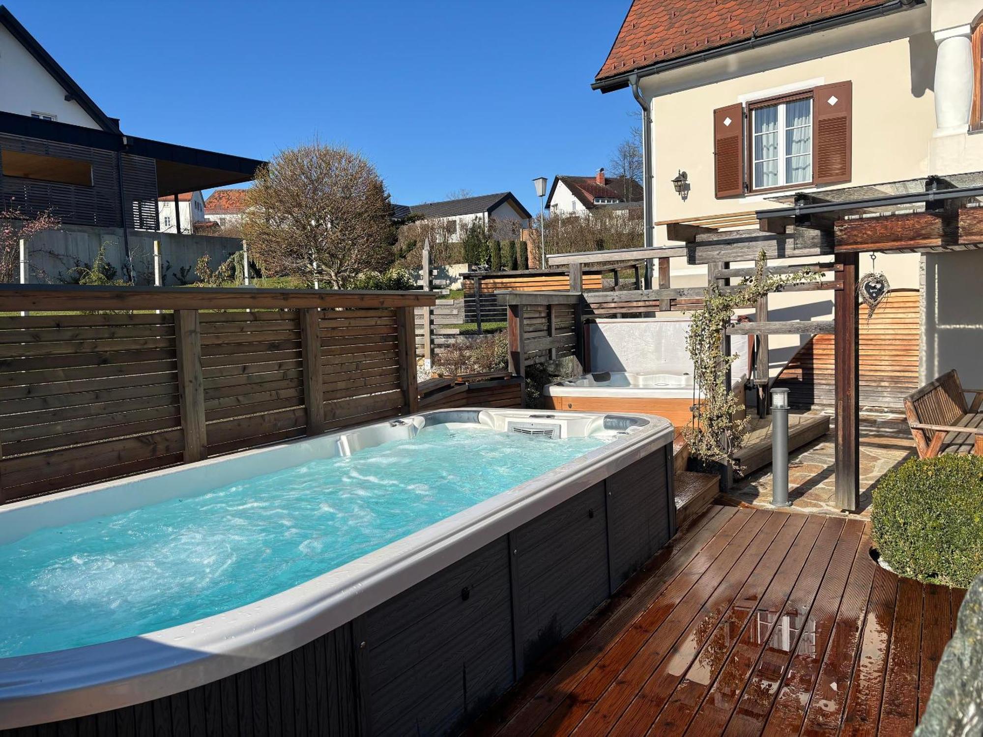 Das "Ferienhaus Eibiswald" Landhaus Refugium Im Schilcherland - Sauna Und Spa Bagian luar foto